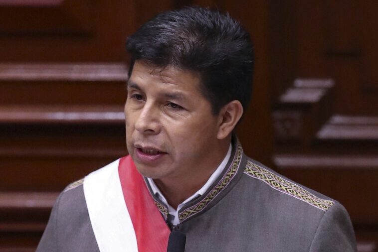 El Congreso peruano votó en contra de destituir al presidente Castillo