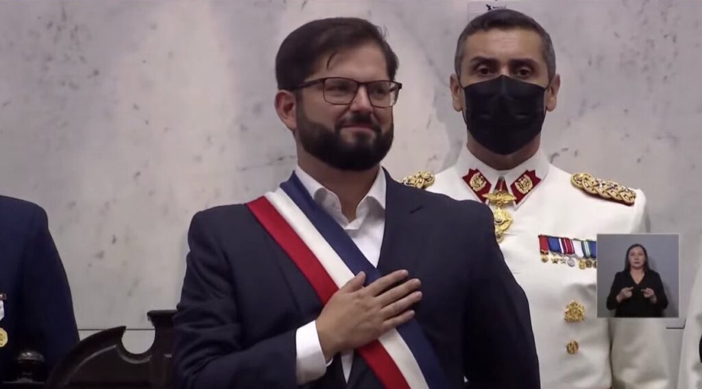 Gabriel Boric ya es el nuevo presidente de Chile