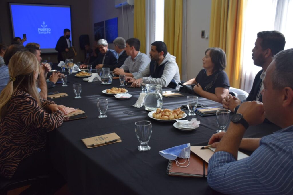 El Concejo se reunión con representantes del Ente Administrador Puerto Santa Fe