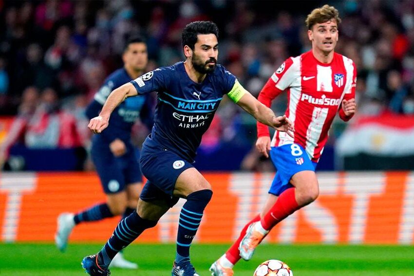 Manchester City igualó con Atletico de Madrid y pasó a las semifinales de la Champions League