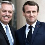 Alberto Fernández felicitó a Emmanuel Macron por su reelección como presidente de Francia