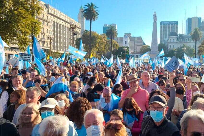 El gobierno criticó la presencia de la oposición en la marcha del Campo: “No contribuye a la convivencia democrática”