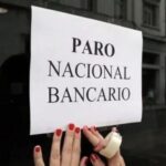 Rige un paro bancario en entidades públicas y privadas de todo el país