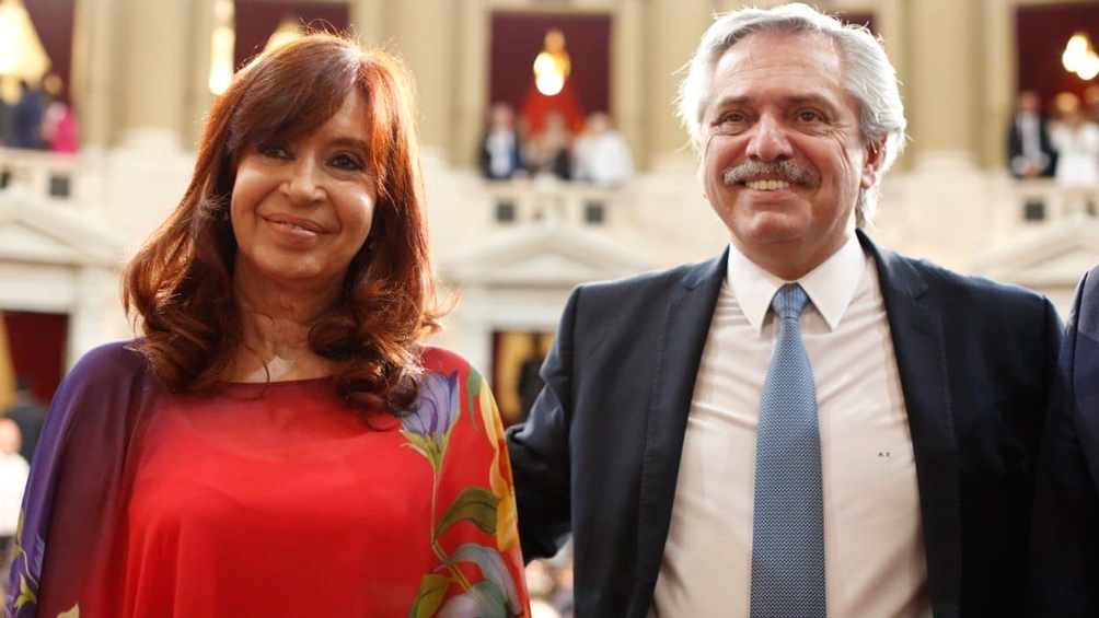 El mensaje de Cristina a Alberto Fernández por el nacimiento de Francisco