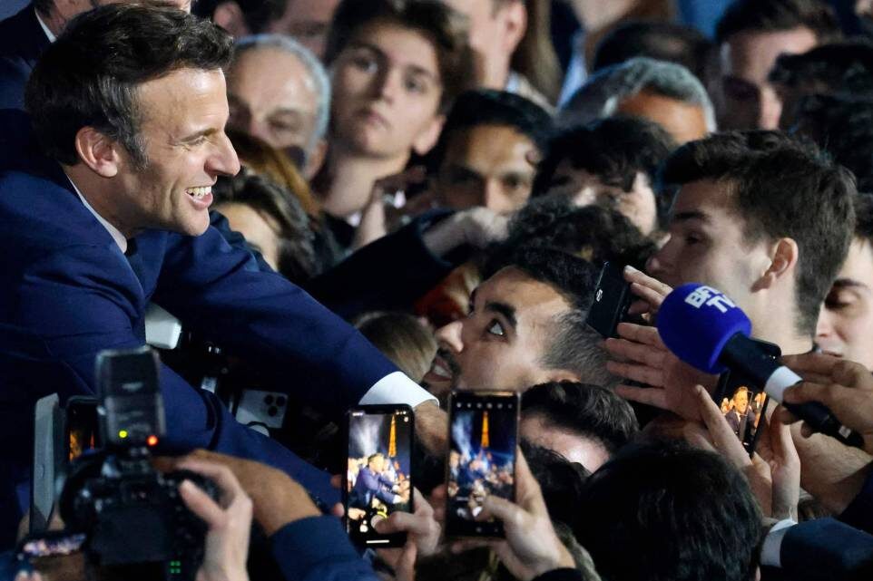 Ballotage en Francia: Macron se impuso ante Le Pen y se mantiene en el poder