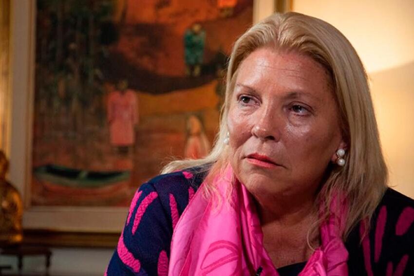 Elisa Carrió: “Si votás a Milei, votás a un genocida”