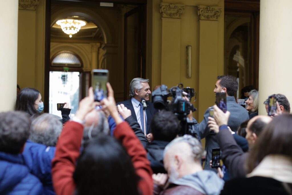 Alberto Fernández: “La niñez es central para pensar una sociedad que pueda desarrollarse”