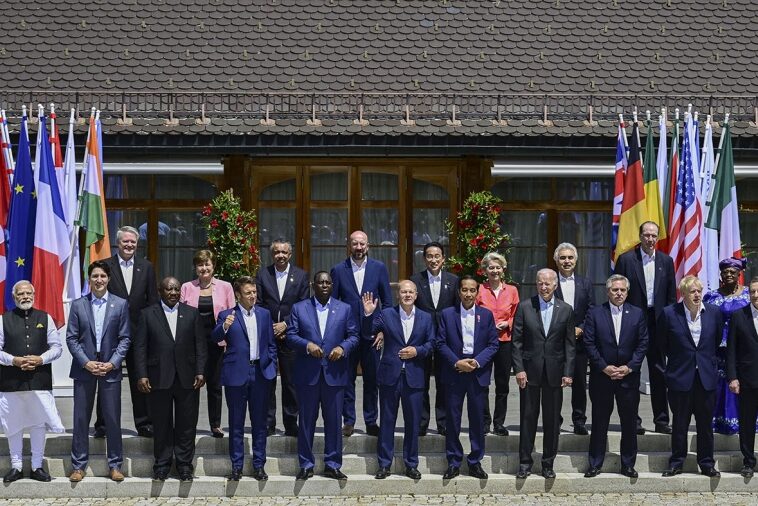 Alberto Fernández habla ante el G7 y mantendrá varias reuniones bilaterales, una de ellas con Boris Johnson