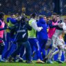 El festejo de Troyansky que desató la bronca de los jugadores de Boca