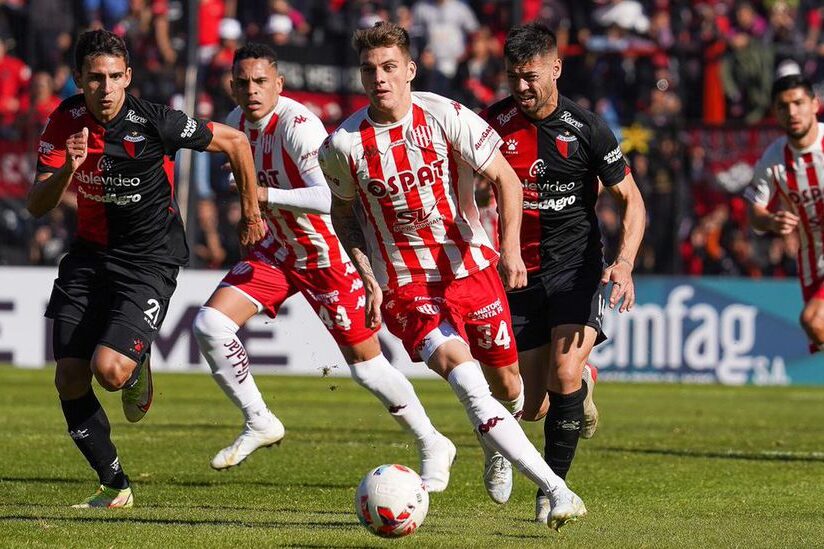 Colón y Unión empataron en un partidazo con final infartante