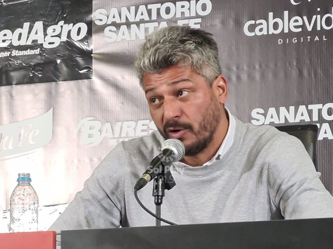 Munúa autocrítico tras el Clásico Santafesino: “Hoy Colón fue mejor que nosotros”