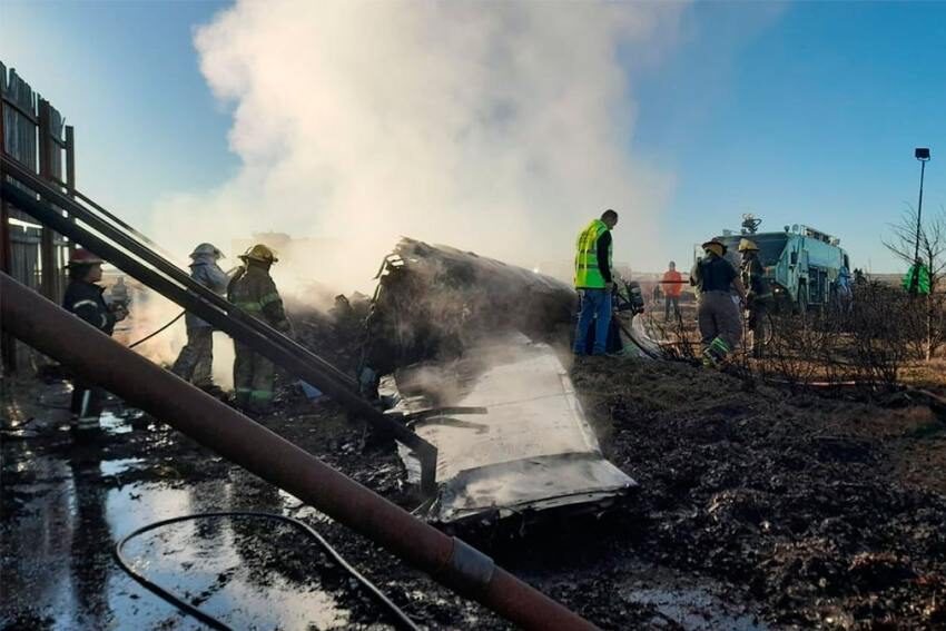 Tragedia aérea: quiénes eran las víctimas fatales que viajaban en el avión