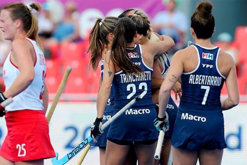 Las Leonas golearon a Canadá y avanzaron a los cuartos de final del Mundial