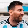 Messi presentó la nueva camiseta de Argentina para el Mundial de Qatar