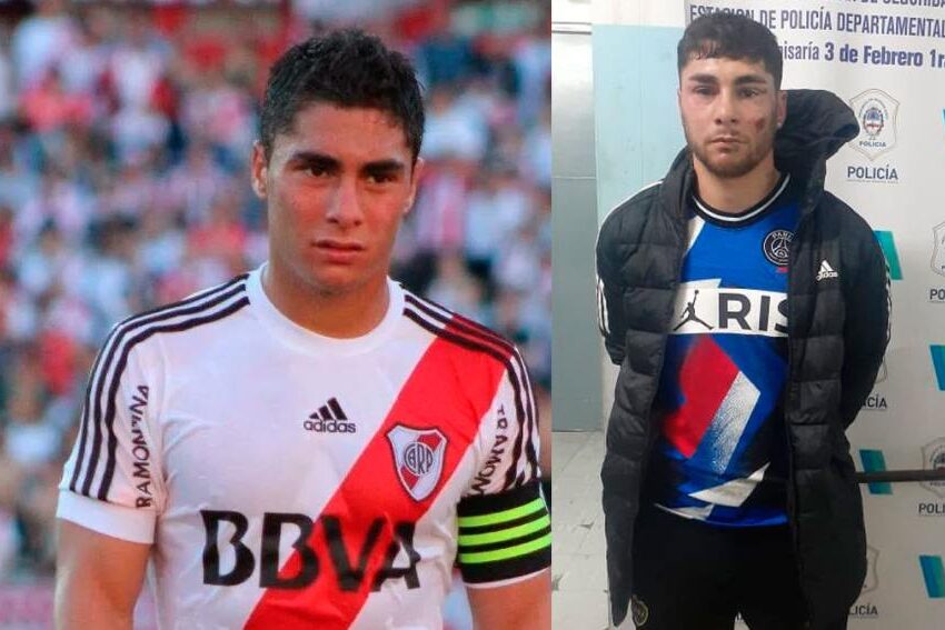 Ezequiel Cirigliano, de ser capitán de River a quedar detenido por entrar armado a una casa