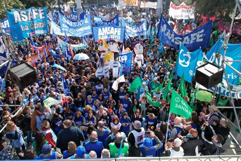 Paro docente: SADOP y AMSAFE votaron la medida de fuerza para este viernes y para las semanas siguientes