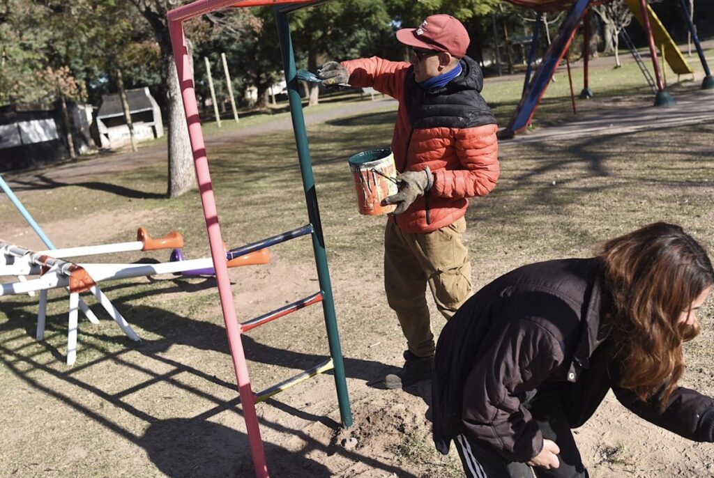 El Parque de la Locomotora retoma su esplendor