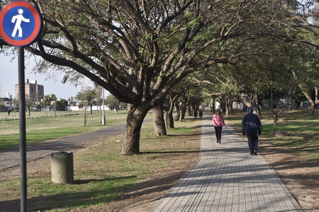 El Parque Federal ya cuenta con un sendero para peatones