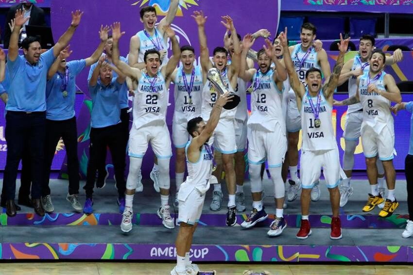 Argentina venció a Brasil y se consagró campeón de la AmeriCup