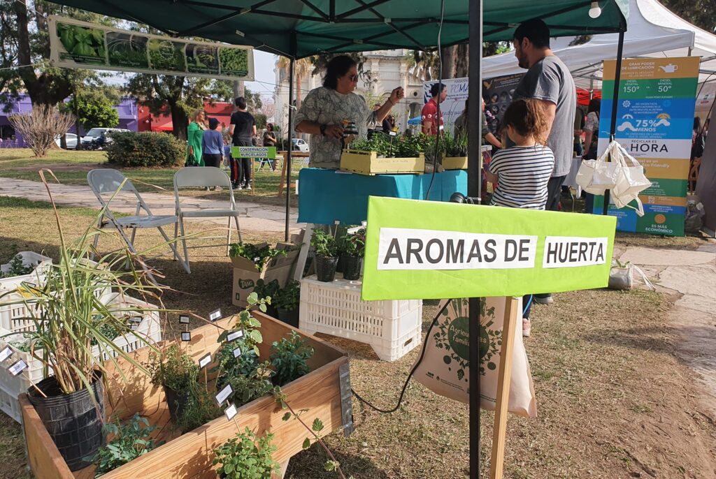 Con gran éxito se concretó la Feria de Emprendedores Verdes en Santo Tomé