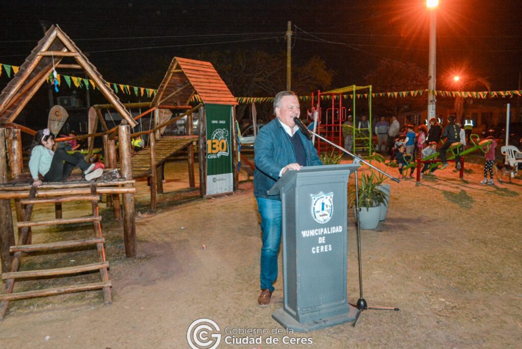 Michlig: “Cada vez que vengo a Ceres encuentro cosas nuevas, y todas pensadas para la gente”