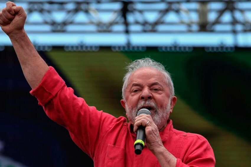 Lula, presidente electo de Brasil