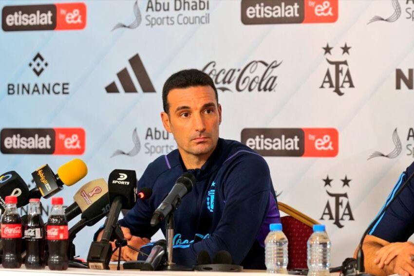 Scaloni: “Mañana no vamos a tomar ningún riesgo”