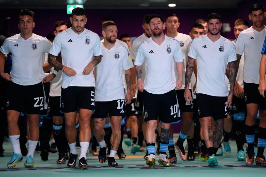 Detalles de la reunión íntima entre los jugadores de la Selección Argentina tras la derrota