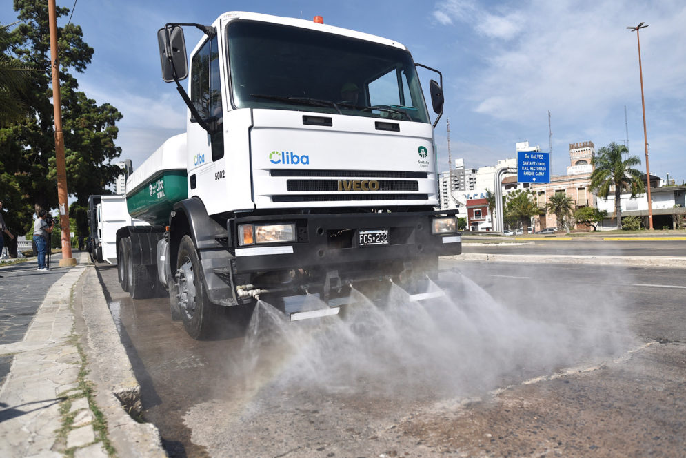 La Municipalidad suma equipamiento para la limpieza de la ciudad