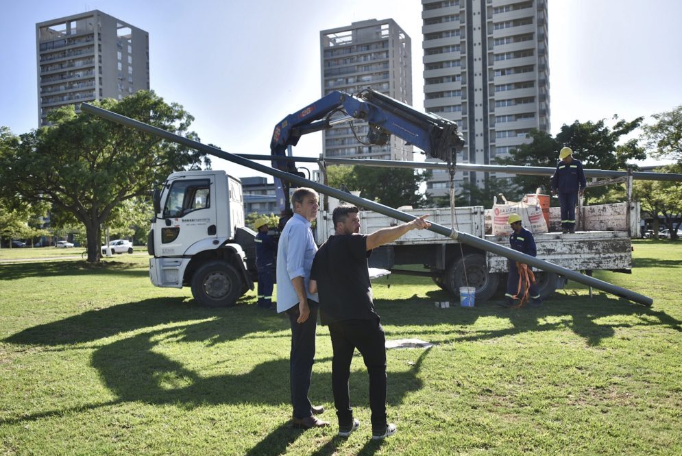 Se avanza con el nuevo sistema de iluminación para el Parque Federal