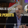 Luces y sombras: tres años de gestión de Omar Perotti como gobernador de Santa Fe