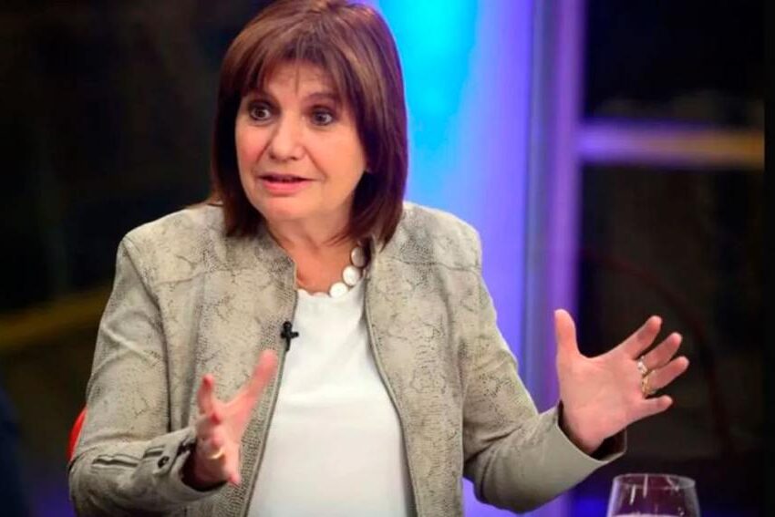 Patricia Bullrich, polémica: “En cuatro años no quedará ni un solo plan social”