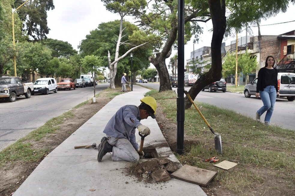 Las obras en avenida Galicia presentan un 35% de avance