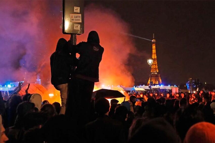 Francia: Macron responde con represión a las movilizaciones contra la reforma previsional