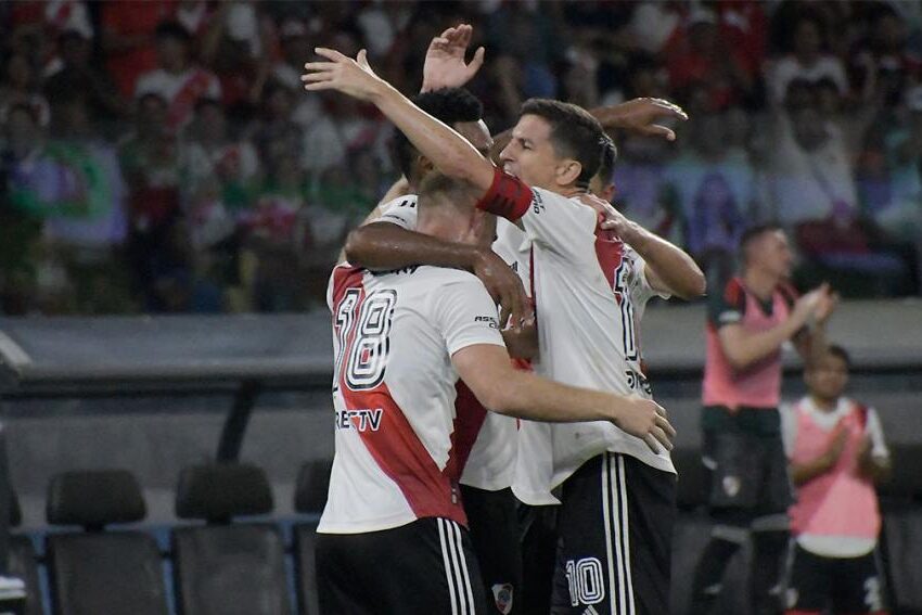 River tuvo un debut triunfal en la Copa Argentina y festejó con una goleada en Santiago del Estero