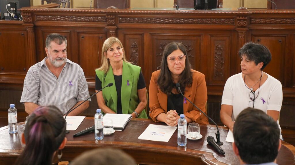 Se presentó la capacitación en ley Micaela en el Senado santafesino