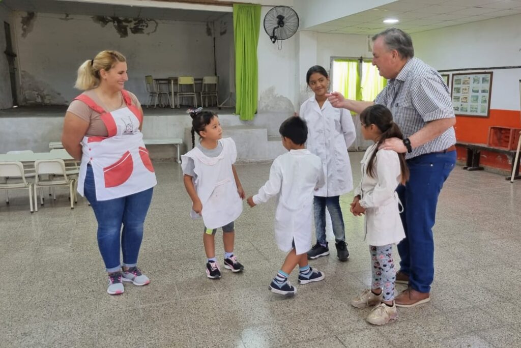 Michlig y González estuvieron en Paraje “La Simona”, Hersilia, Las Avispas, La Cabral y Constanza