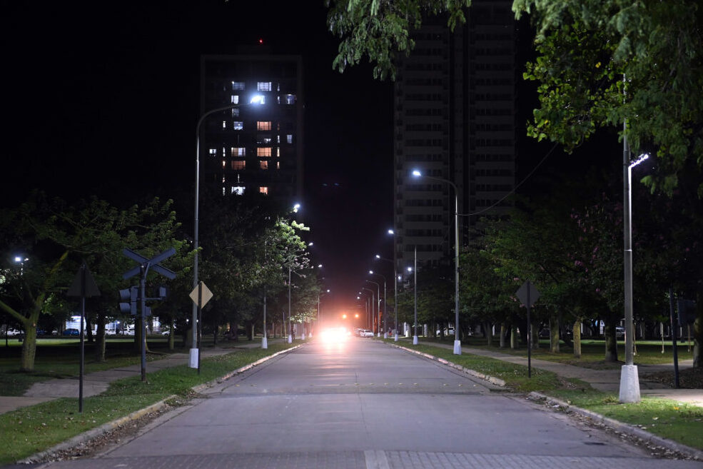 Culminan las tareas de iluminación en el Parque Federal