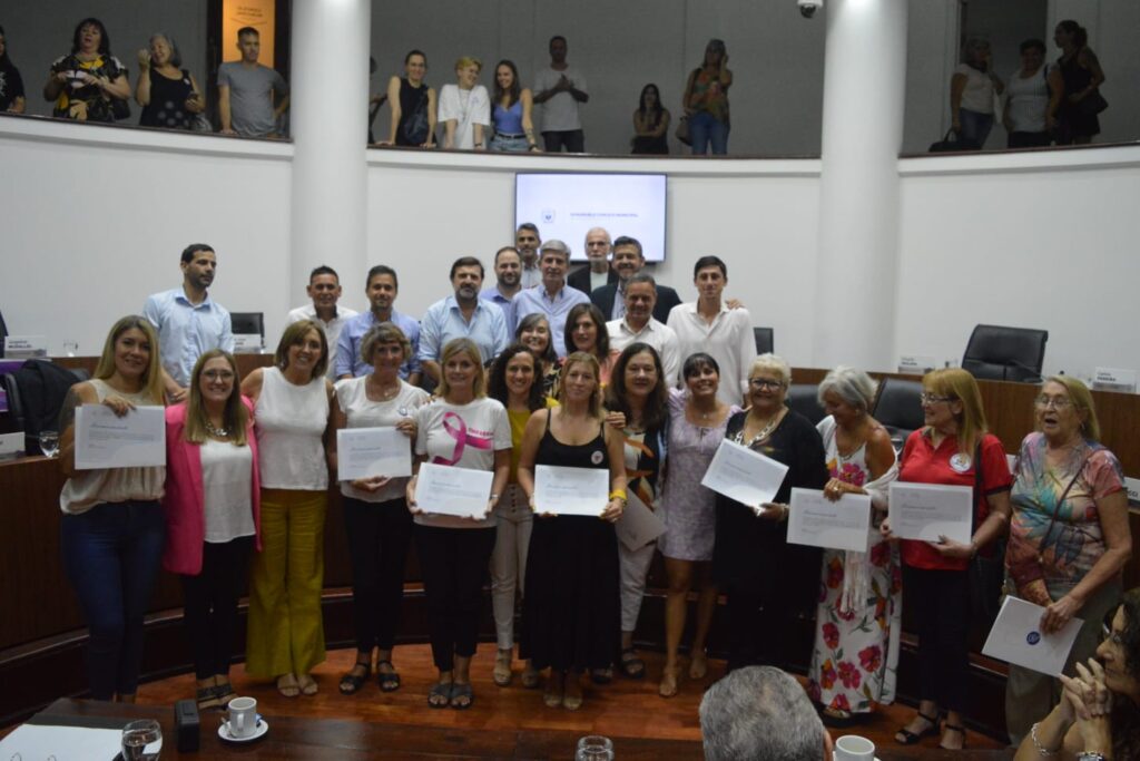 Día internacional de la mujer: el Concejo reconoció a mujeres santafesinas