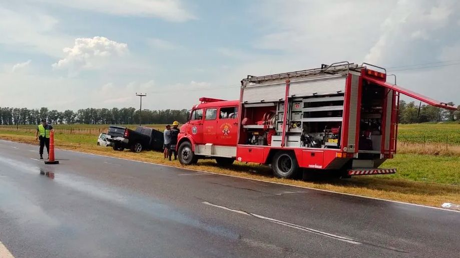 El hijo de Ramón Díaz sufrió un grave accidente en la ruta: murió su esposa