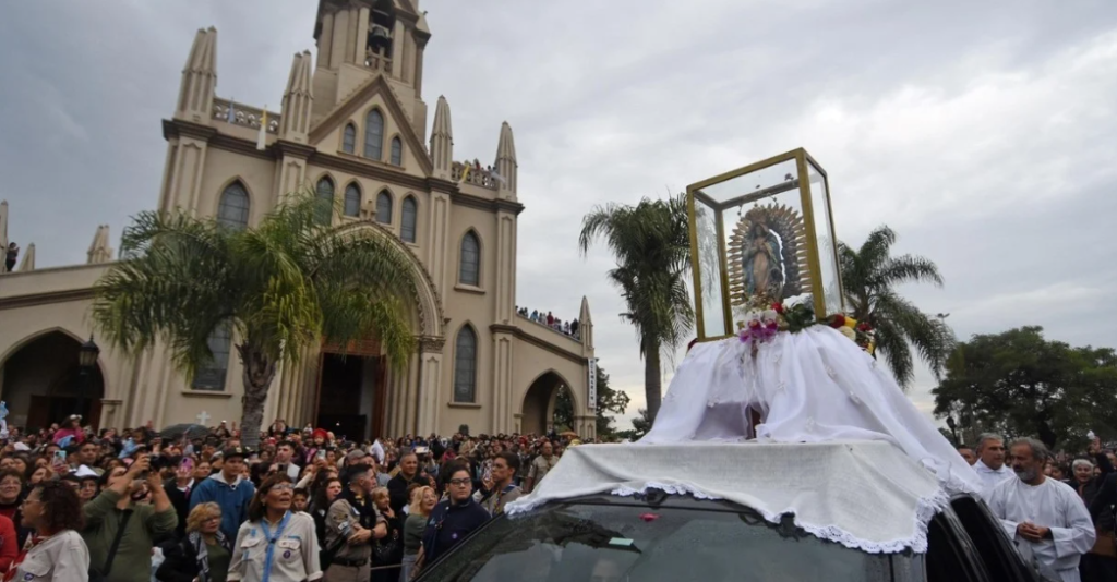 Récord de personas llegaron hasta Guadalupe para la celebración religiosa