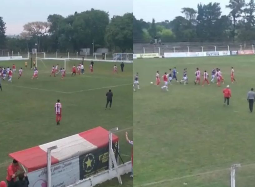 Batalla campal en San Justo: qué dijeron el presidente de Colón de SJ y el técnico de GyE