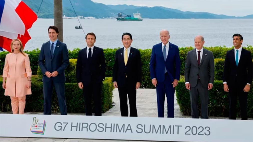 El G7 prometió apoyo total a Ucrania y avanzar en el desacople comercial de China