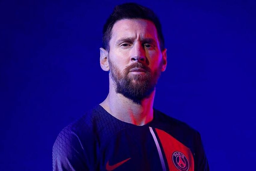 ¿Se queda? Messi fue uno de los modelos en la presentación de la nueva camiseta del PSG