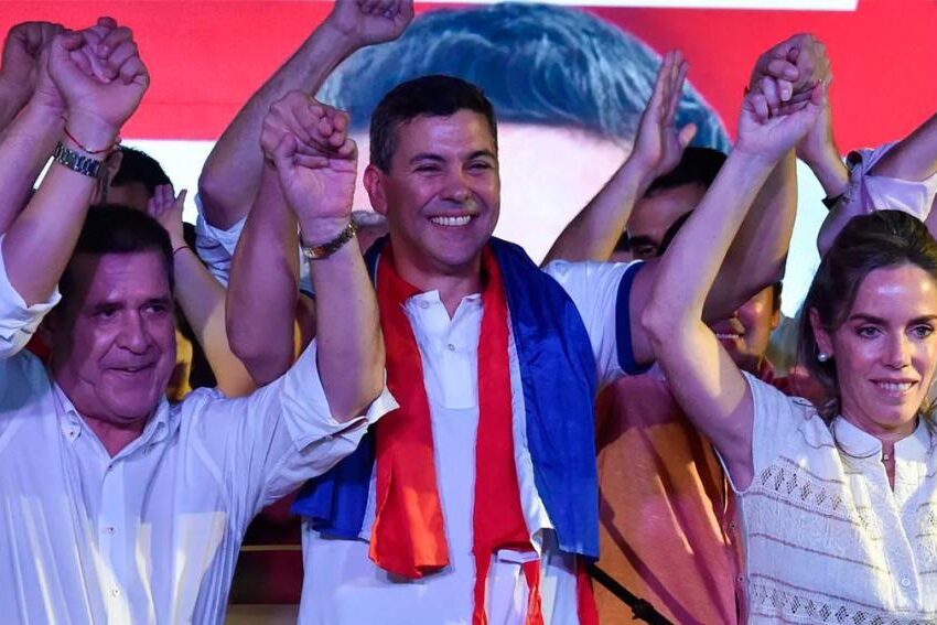 Con amplia ventaja, Santiago Peña ganó las elecciones en Paraguay y llamó a la unidad