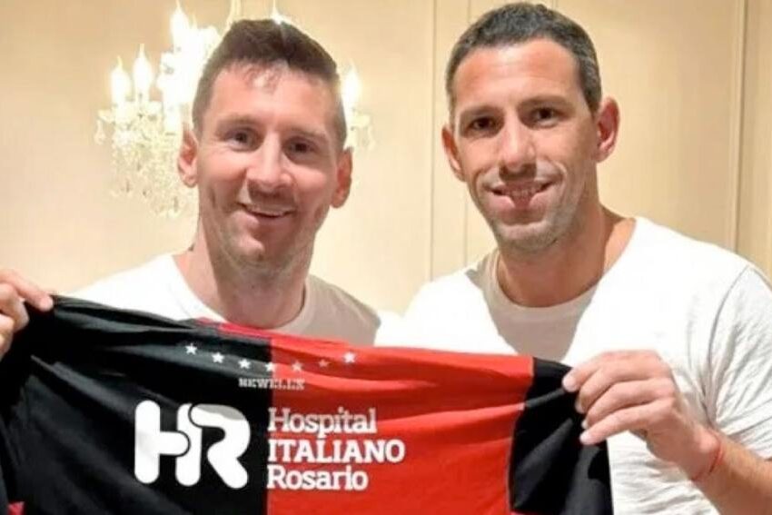 Maxi Rodríguez se despide del fútbol con Messi como invitado de lujo