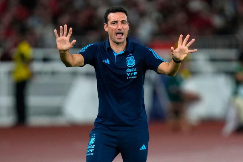 Scaloni destacó la “actitud” y los minutos de los jóvenes en la gira por Asia