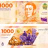 Lanzarán un billete de $1000 con diseño renovado