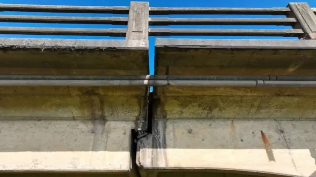 Vialidad explicó cómo reparará la grieta del puente Carretero