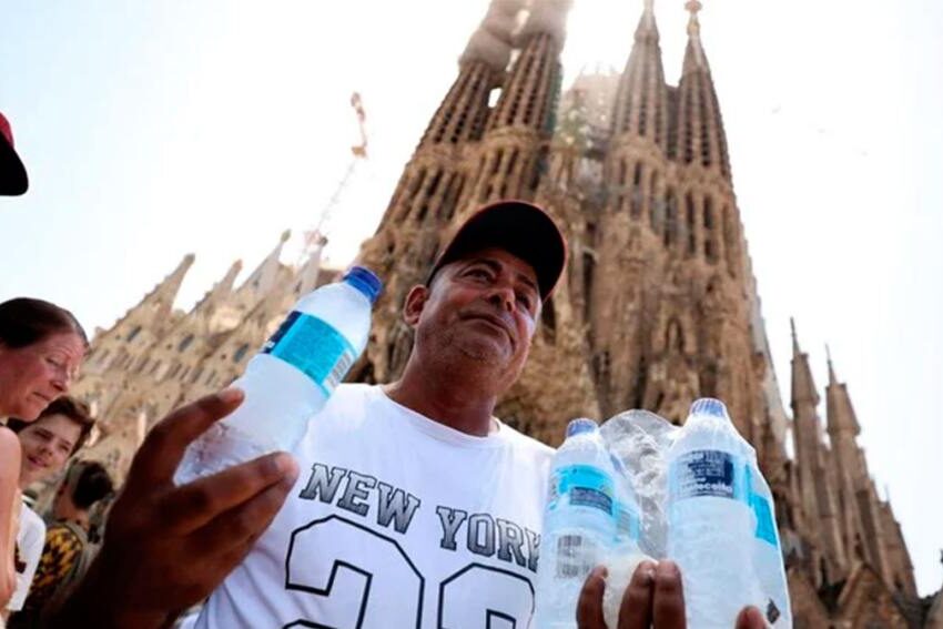 Alerta en Europa por la ola de calor: países enfrentan las temperaturas más altas de la historia